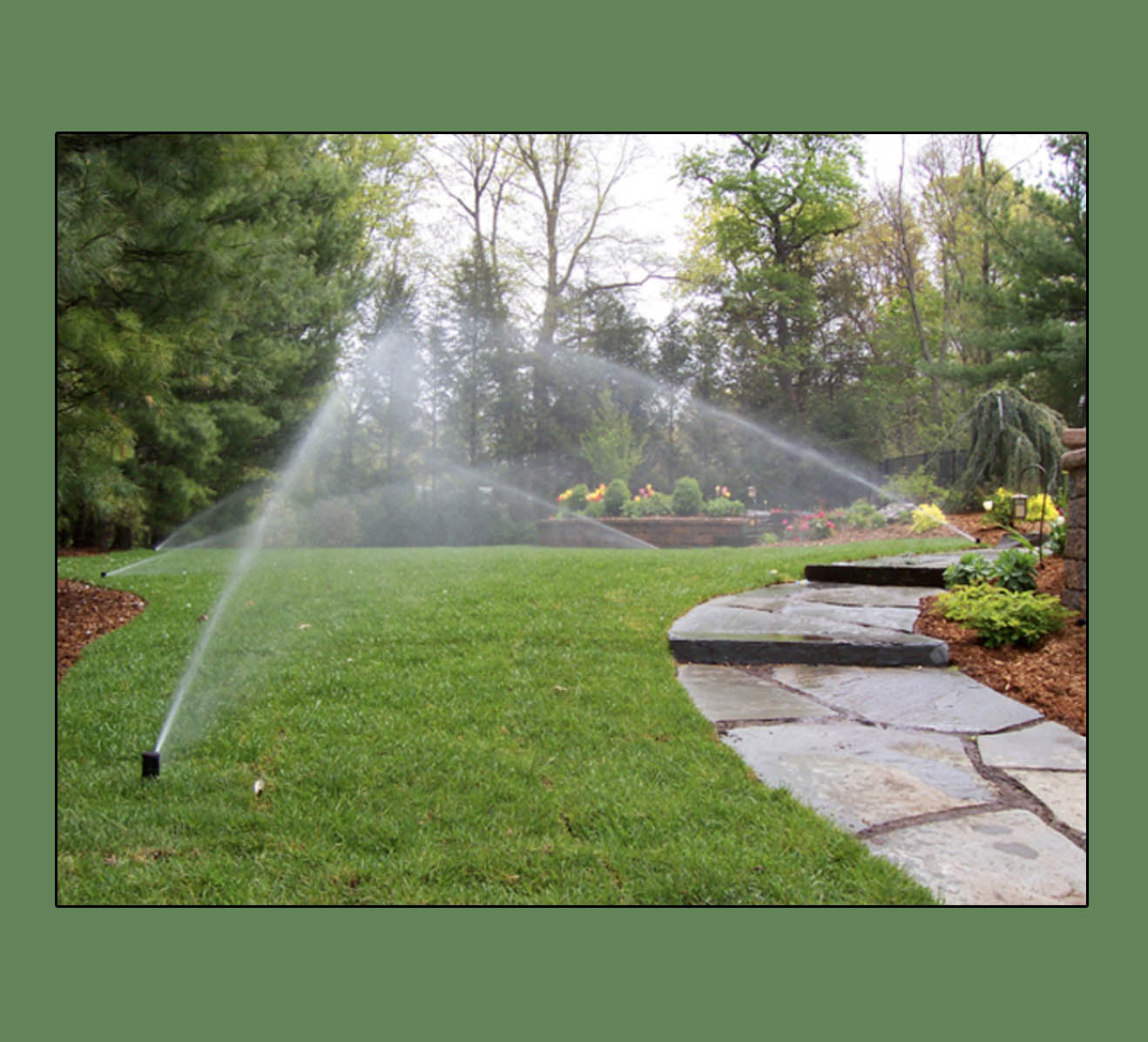 water and forget it residental irrigation by Pinnacle