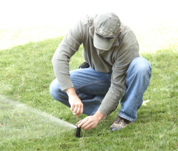 seasonal maintenance for irrigation